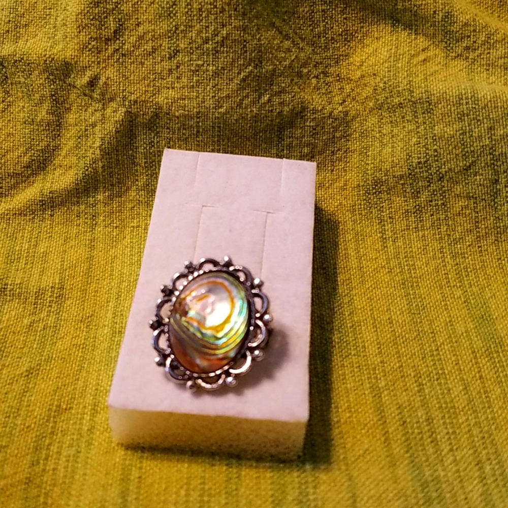 Vintage Abalone ring